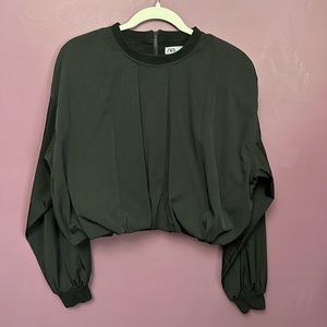 Zara Combination Bubble Top